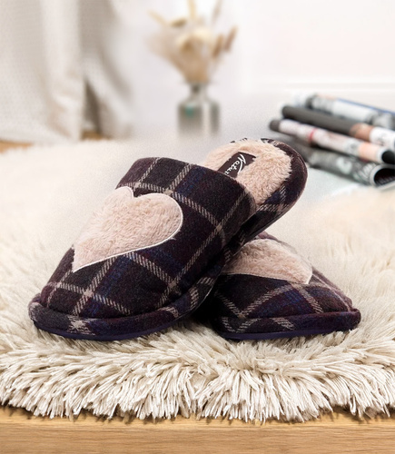 Kapcie damskie Natural Style NS-245 Fioletowe