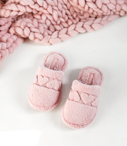 Kapcie damskie Natural Style NS-269 Różowe