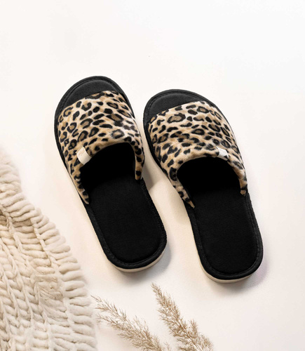 Kapcie damskie Natural Style NS-045 Czarny