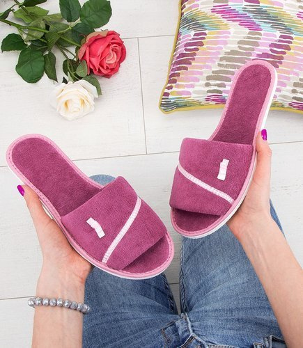 Kapcie damskie NaturalStyle NS-041 Różowe