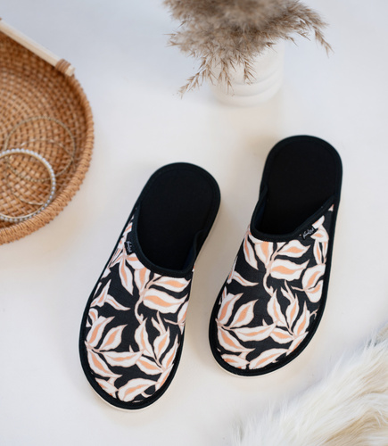 Kapcie Damskie Natural Style NS-068b Czarne