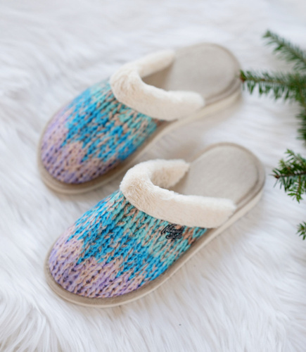 Kapcie damskie Natural Style NS-111 Kolorowy