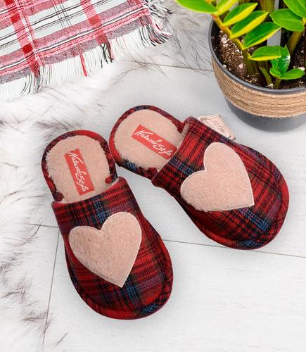 Kapcie damskie Natural Style NS-245 Fioletowe