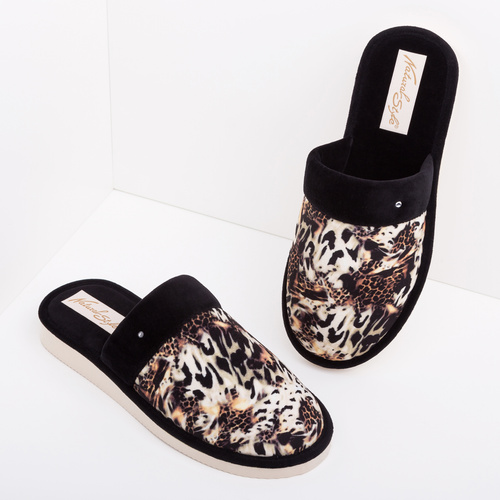 Kapcie damskie Natural Style NS-074b Tygrys